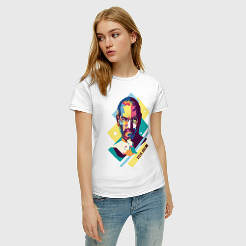 Женские футболки Стив Джобс