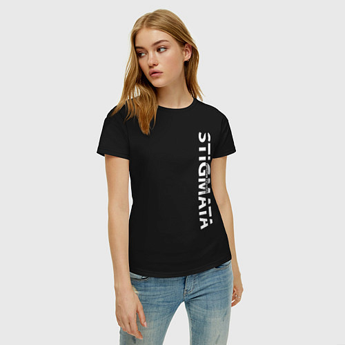 Женские хлопковые футболки Stigmata