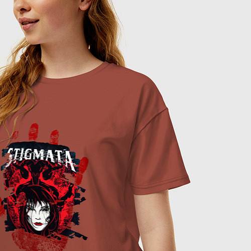 Женские футболки оверсайз Stigmata