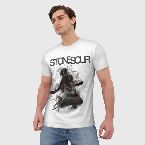 Мужские 3D-футболки Stone Sour