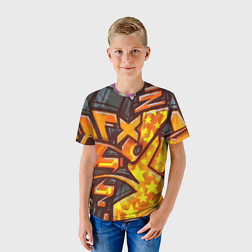 Детские футболки стрит-арт