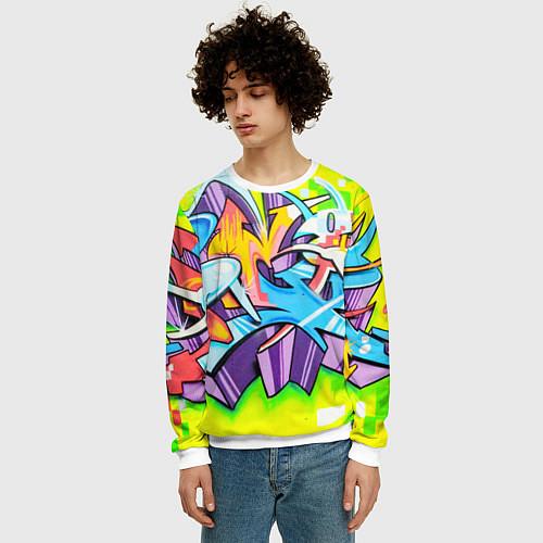 Мужские свитшоты стрит-арт