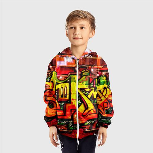 Ветровки с капюшоном стрит-арт