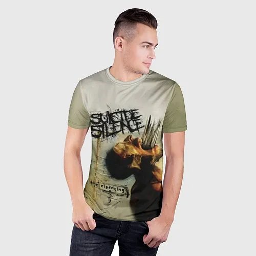 Мужские 3D-футболки Suicide Silence