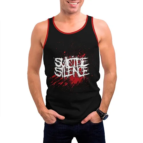 Мужские 3D-майки Suicide Silence