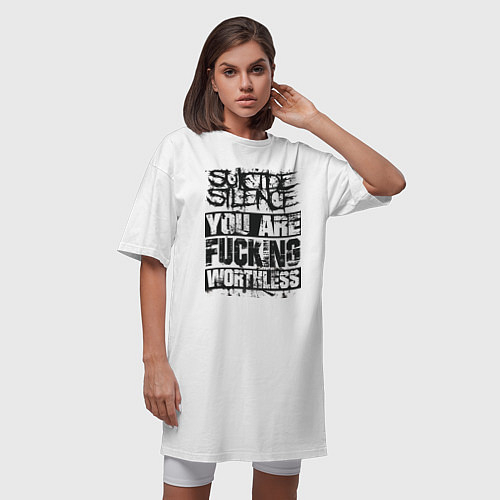 Хлопковые футболки Suicide Silence