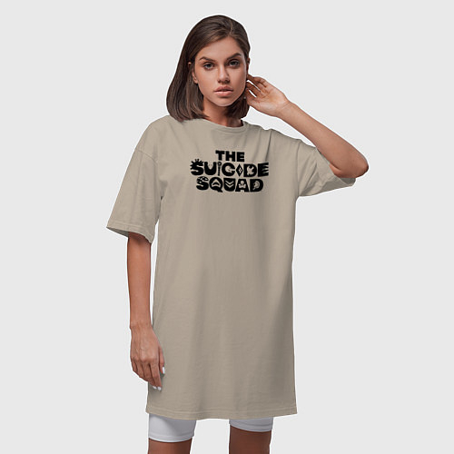 Женские хлопковые футболки Отряд самоубийц