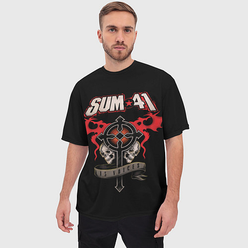 Мужские футболки оверсайз Sum 41