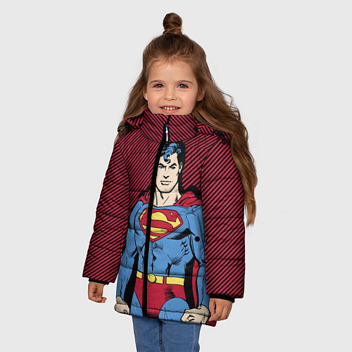 Детские Куртки зимние Супермен