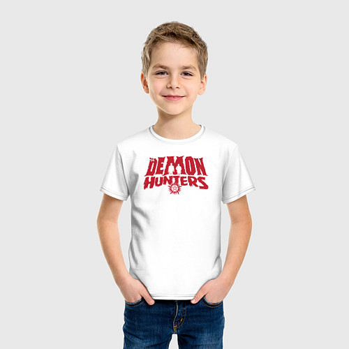 Детские хлопковые футболки Сверхъестественное