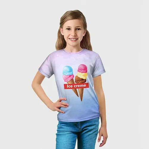 Детские 3D-футболки Supreme