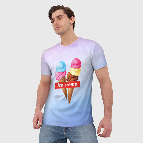 Мужские 3D-футболки Supreme