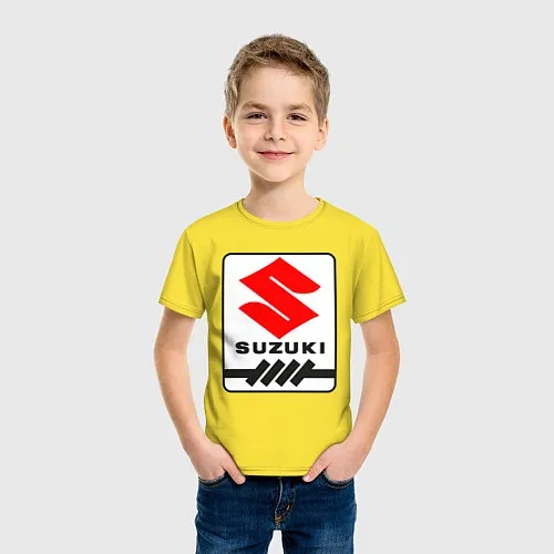 Детские хлопковые футболки Сузуки