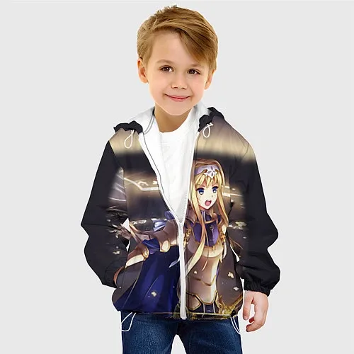 Детские куртки с капюшоном Мастера меча онлайн