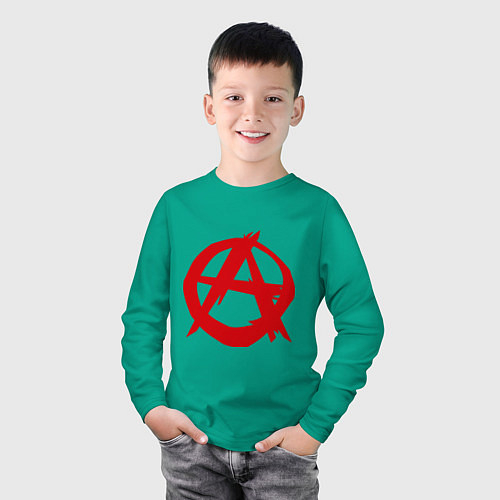 Детские футболки с рукавом с символами
