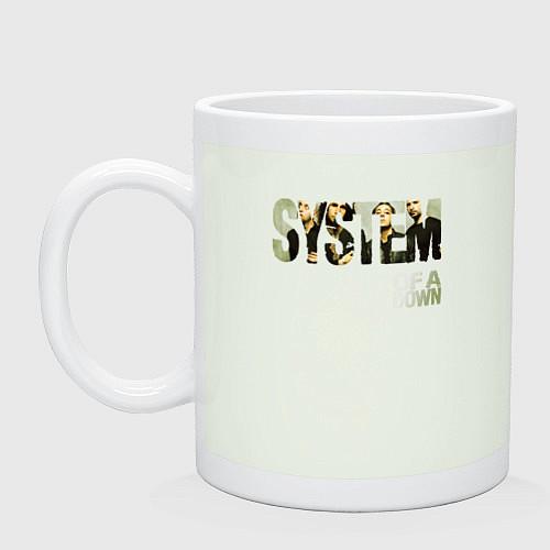 Кружки керамические System of a Down