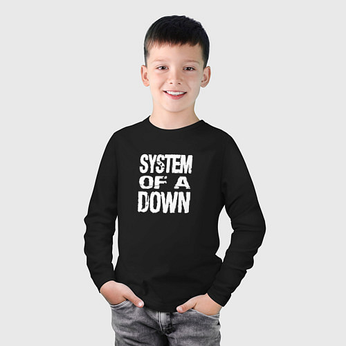 Детские хлопковые лонгсливы System of a Down