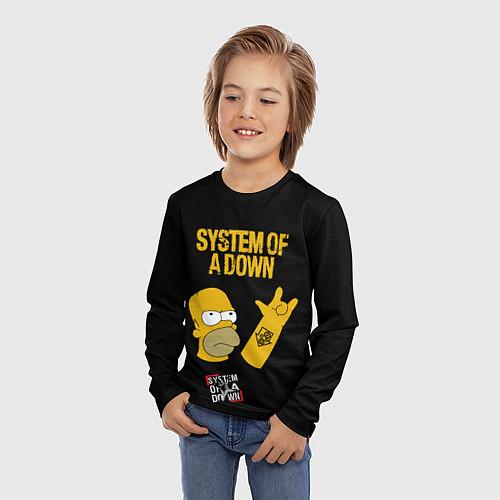 Детские футболки с рукавом System of a Down