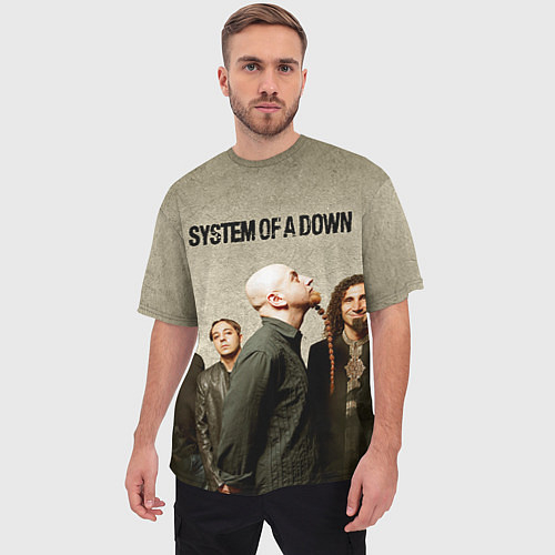 Мужские футболки оверсайз System of a Down