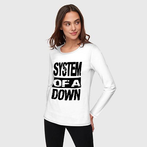 Женские футболки с рукавом System of a Down