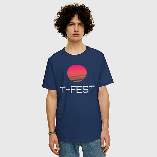 Мужские футболки оверсайз T-Fest