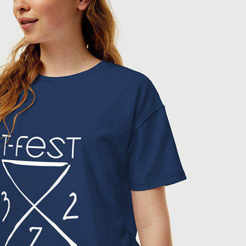 Женские футболки оверсайз T-Fest