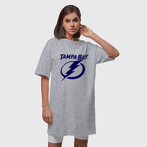 Женские хлопковые футболки Тампа-Бэй Лайтнинг