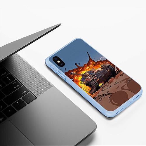 Чехлы для iPhone XS Max танковых войск