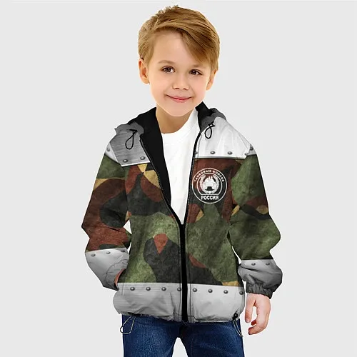 Детские демисезонные куртки танковых войск