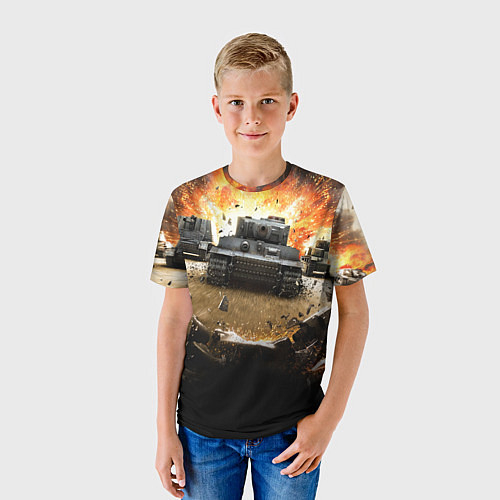 Детские футболки танковых войск