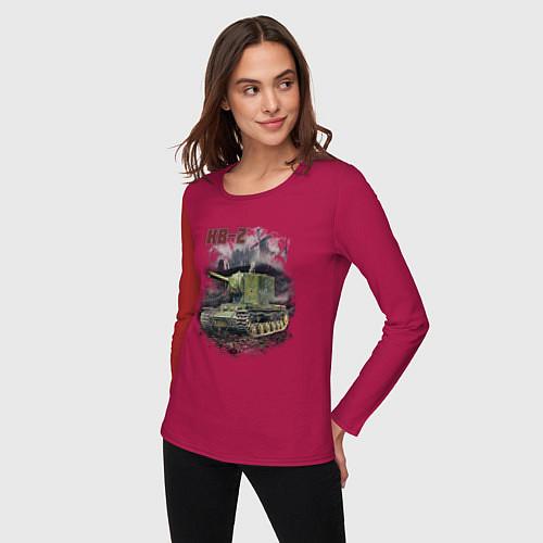 Женские футболки с рукавом танковых войск