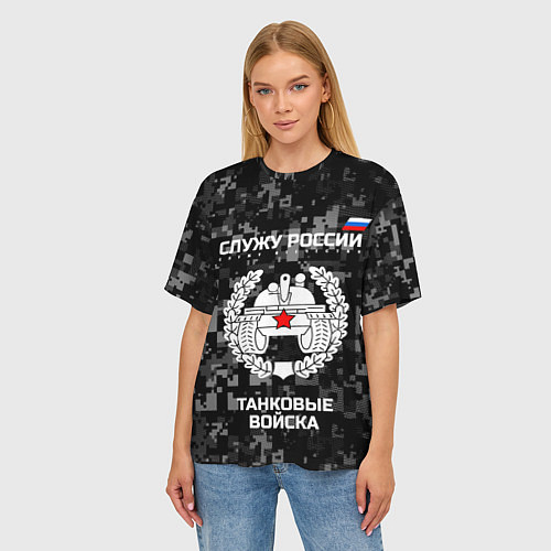 Женские футболки танковых войск