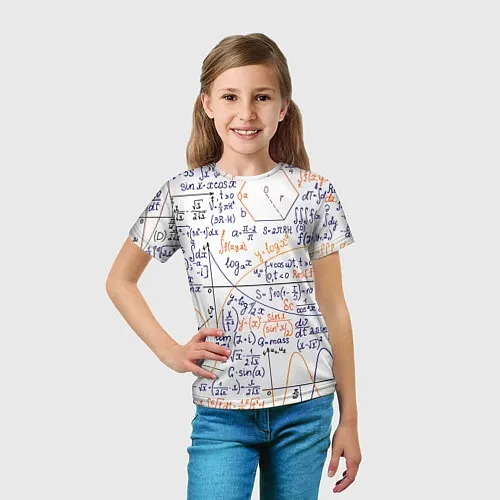 Детские 3D-футболки для учителя