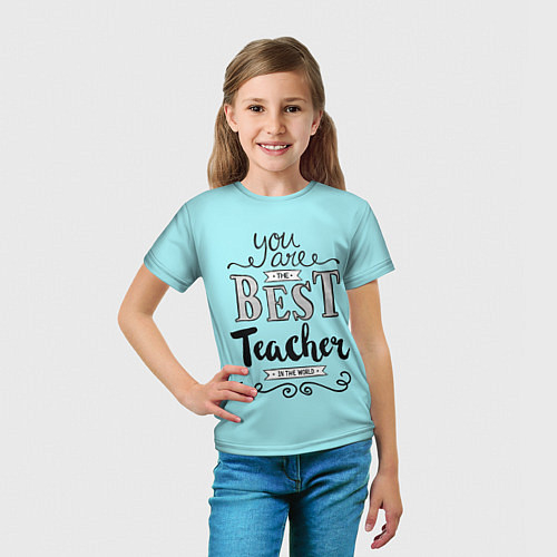 Детские футболки для учителя