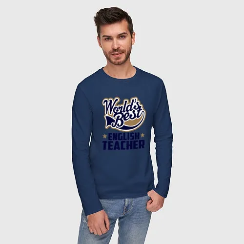 Мужские футболки с рукавом для учителя