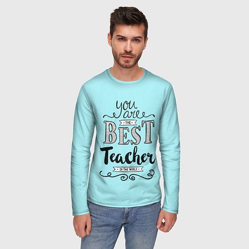 Мужские футболки с рукавом для учителя