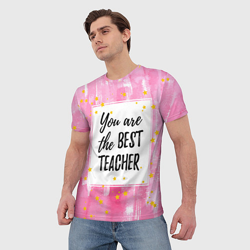 Мужские 3D-футболки для учителя