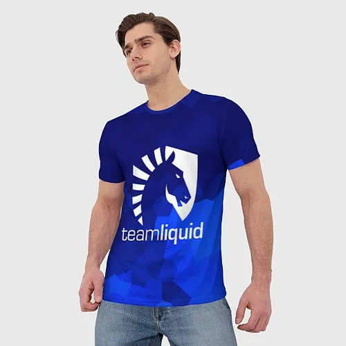 Мужские 3D-футболки Team Liquid