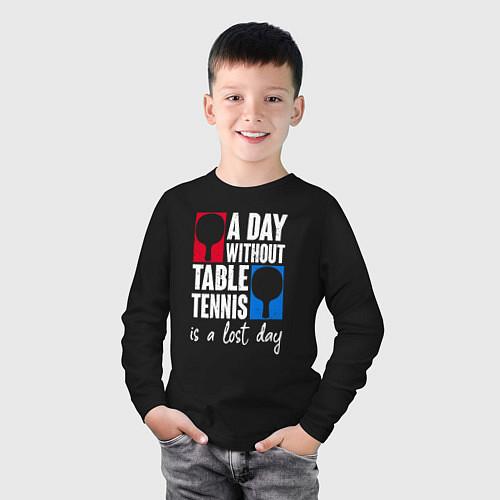 Детские футболки с рукавом для тенниса