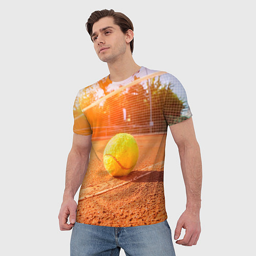 Мужские 3D-футболки для тенниса