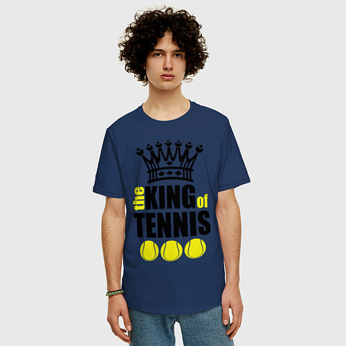 Мужские футболки оверсайз для тенниса