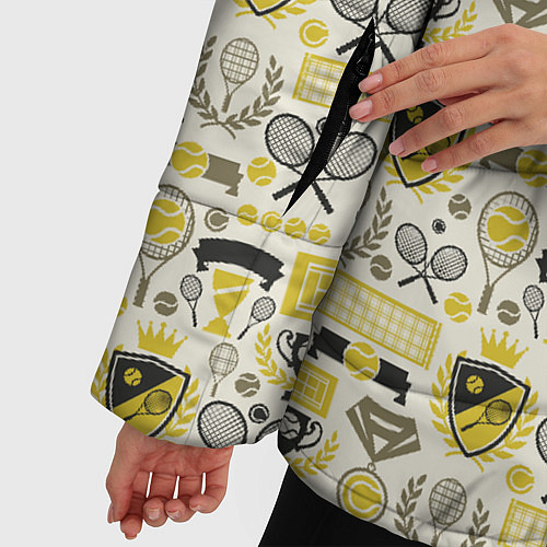 Женские куртки с капюшоном для тенниса