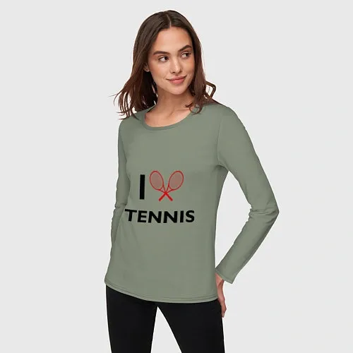 Женские футболки с рукавом для тенниса