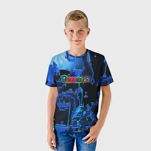 Детские 3D-футболки Terraria