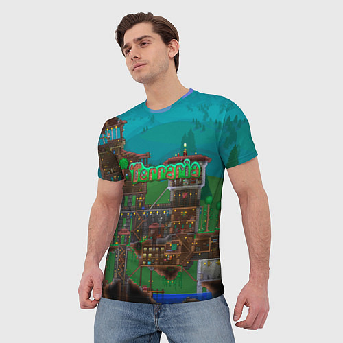 Мужские 3D-футболки Terraria
