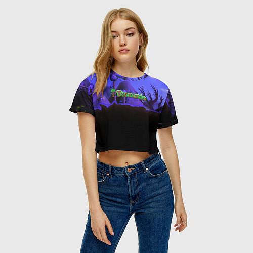 Женские укороченные футболки Terraria