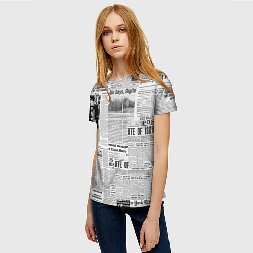 Женские футболки с текстурами