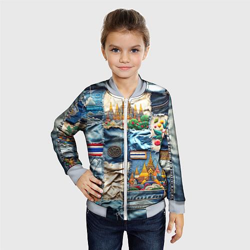 Таиландские детские куртки-бомберы