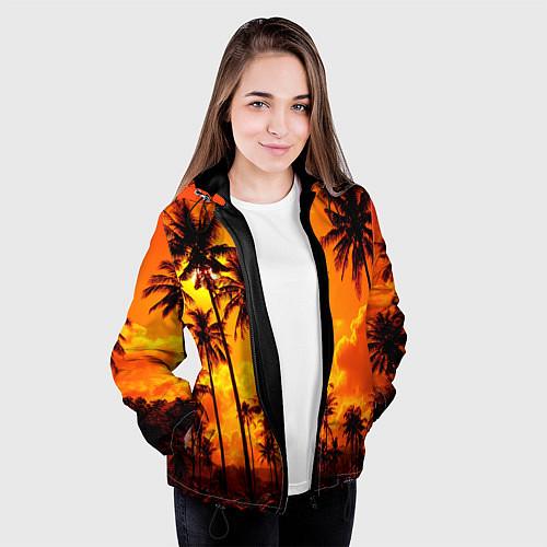 Таиландские женские куртки с капюшоном