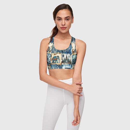 Таиландские женские укороченные футболки